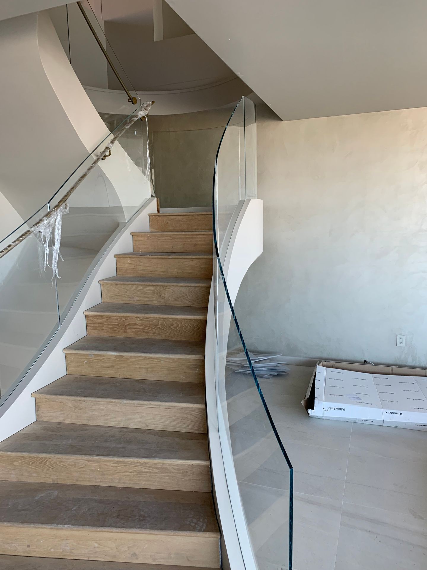 Curved Glass Railings